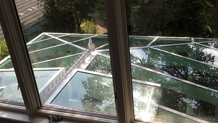 etancheite toit transparent veranda vitre fuite